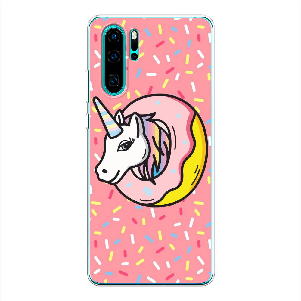 

Чехол Awog на Huawei P30 Pro "Единорог в пончике", Разноцветный, 67650-2