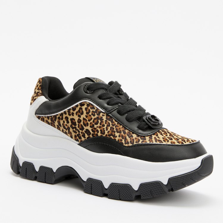 

Кроссовки женские Guess FLTBERPEL12 разноцветные 35 EU, Разноцветный, FLTBERPEL12