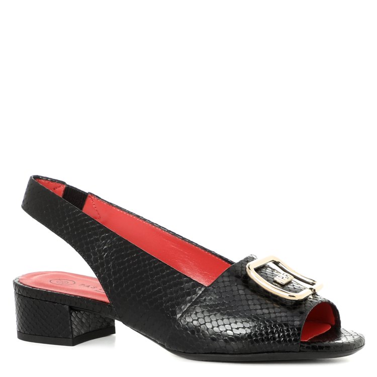 

Босоножки женские Pas De Rouge 2702 черные 38 EU, 2702