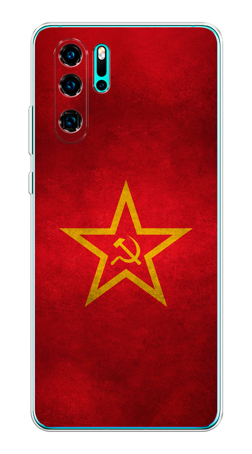 

Чехол Awog на Huawei P30 Pro "Красное знамя", Разноцветный, 67650-10