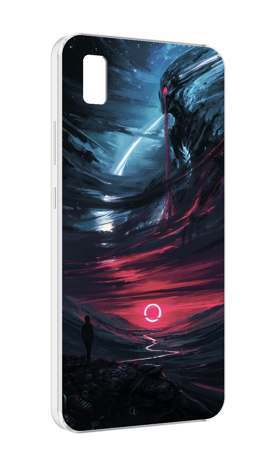 

Чехол MyPads страшный мир для ZTE BLADE L210, Прозрачный, Tocco