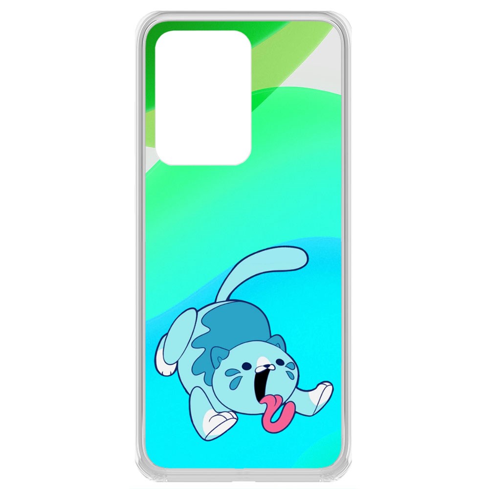 

Чехол-накладка Krutoff Clear Case - Конфетная Кошка для Samsung Galaxy S20 Ultra (G988)