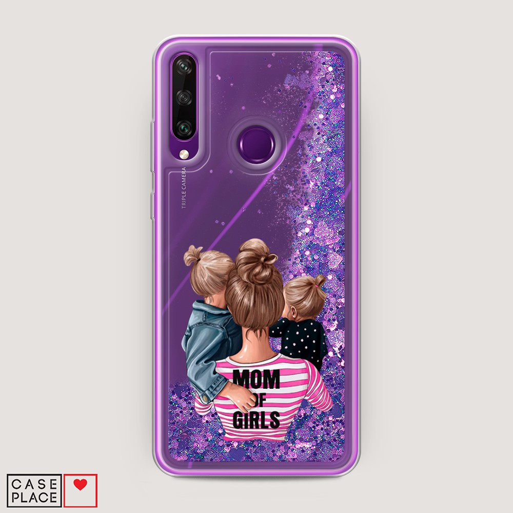 

Чехол Awog на Huawei Y6p "Mom of Girls", Разноцветный, 6103292-1