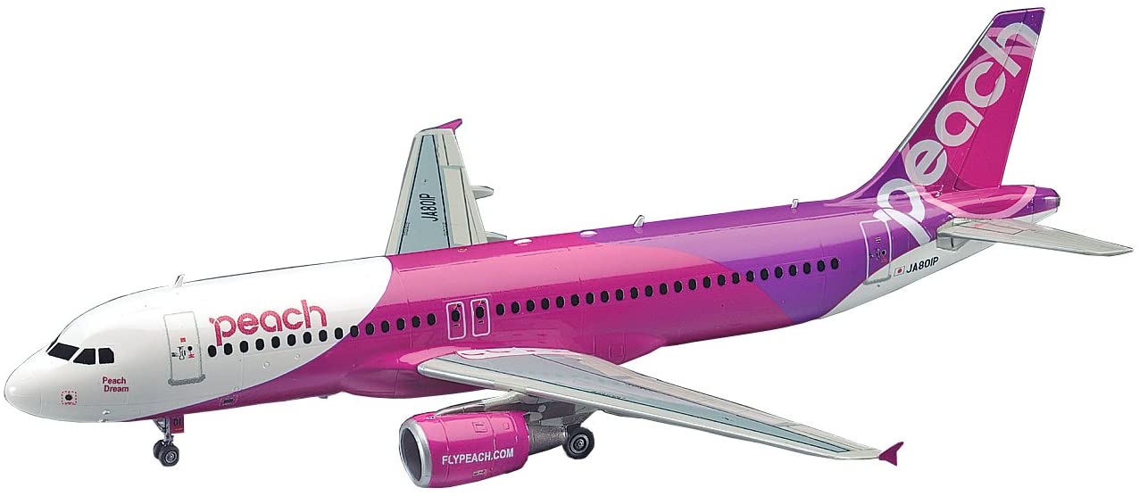 

Сборная модель Hasegawa 10741 самолёт PEACH AVIATION A320