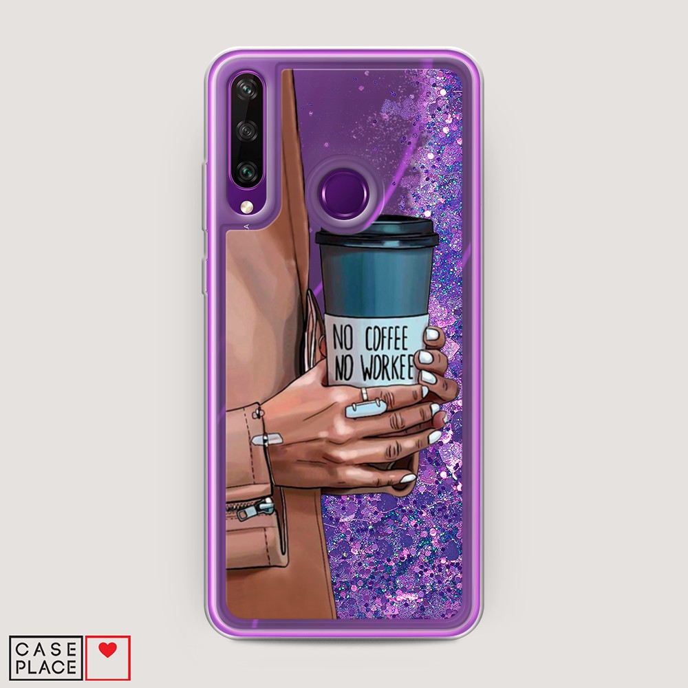 

Чехол Awog на Huawei Y6p "No coffee", Разноцветный, 6103292-1