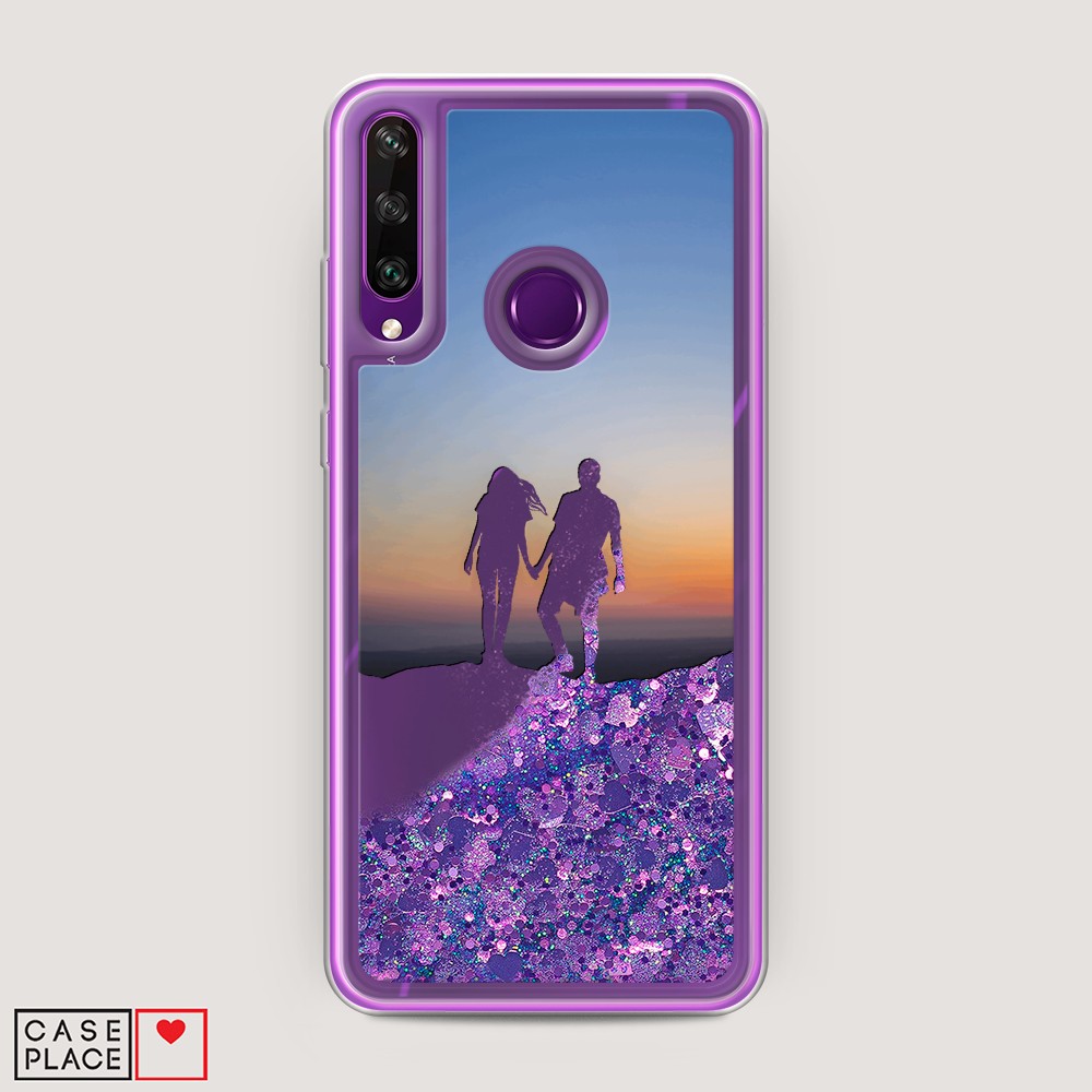 

Чехол Awog на Huawei Y6p "Пара на краю света", Разноцветный, 6103292-1