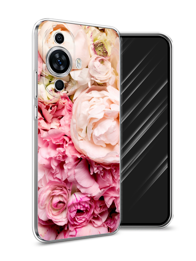

Чехол Awog на Huawei Nova 11/Nova 12S "Пионы яркие", Розовый, 6124250-1