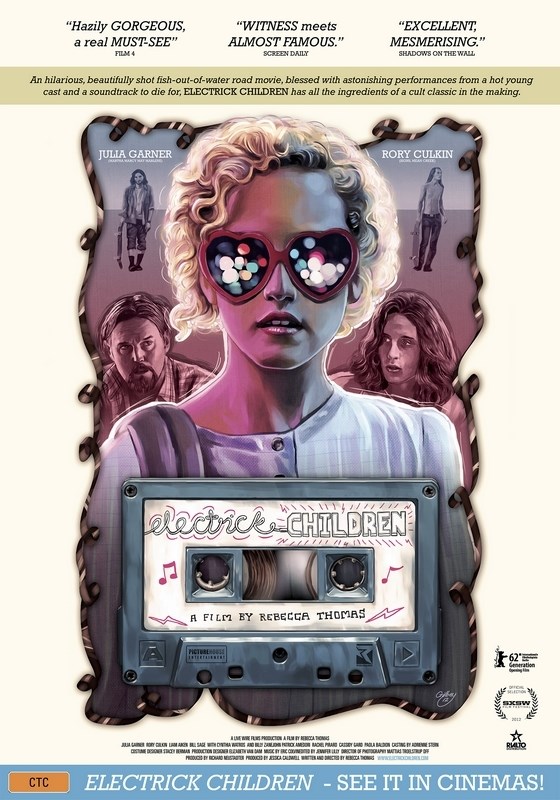 

Постер к фильму "Уже не дети" (Electrick Children) Оригинальный 68,6x96,5 см