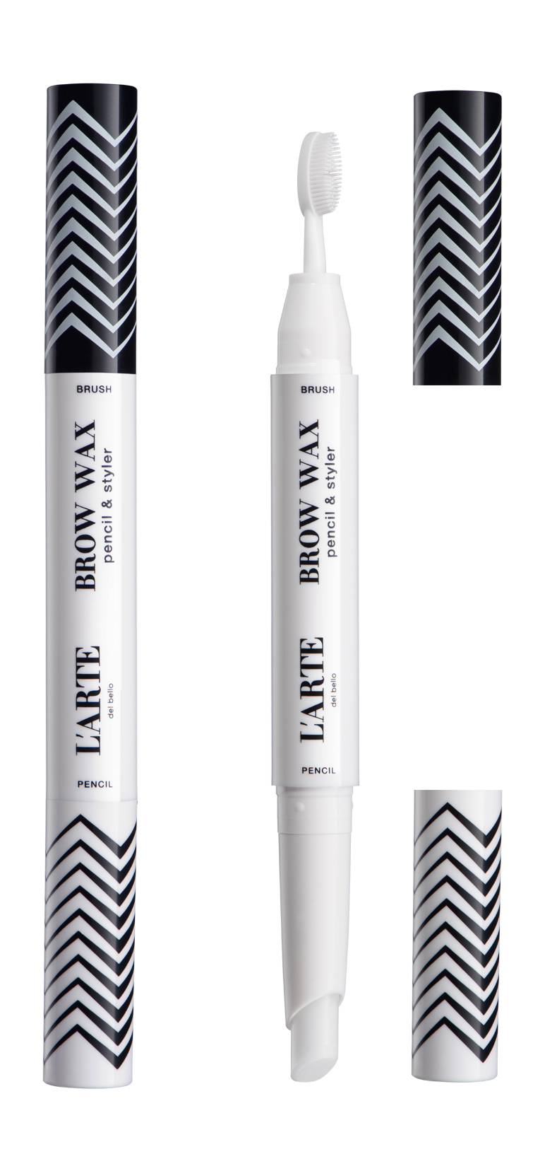 Фиксирующий воск для бровей, L'Arte del bello Brow Wax Pencil & Styler lottie london воск для укладки бровей mega brow clear