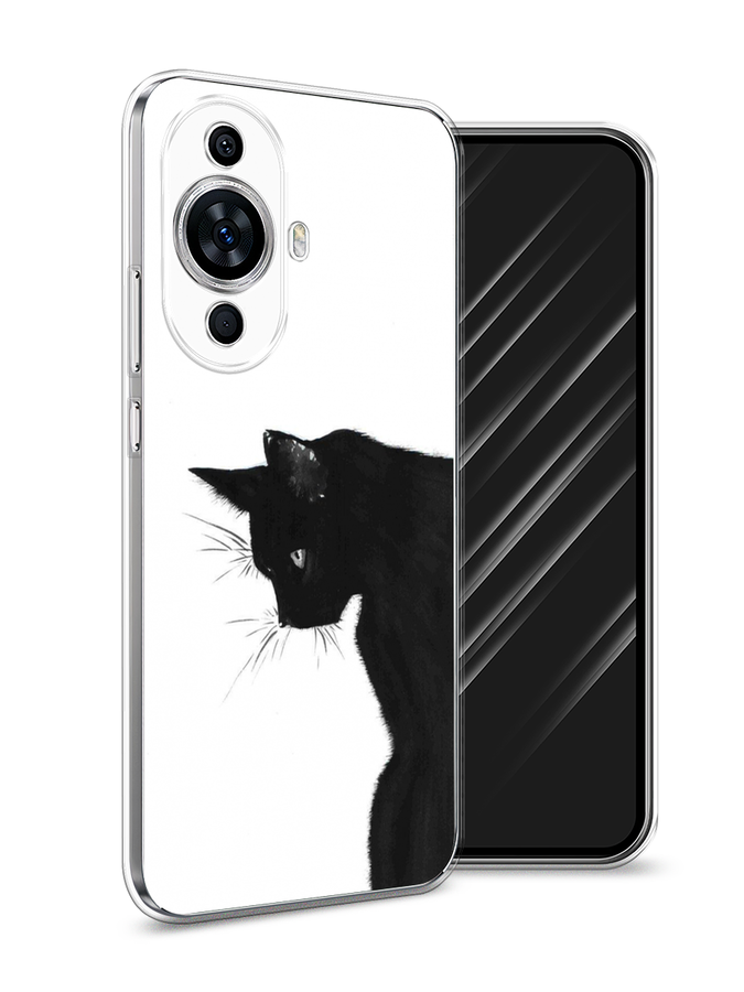 

Чехол Awog на Huawei Nova 11/Nova 12S "Black cat", Черный;белый, 6124250-1