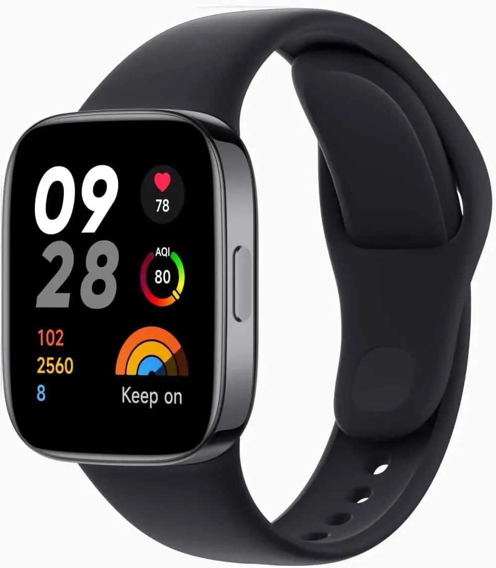 

Смарт-часы Xiaomi Redmi Watch 3, 1.75, черный / черный bhr6851gl, Redmi Watch 3
