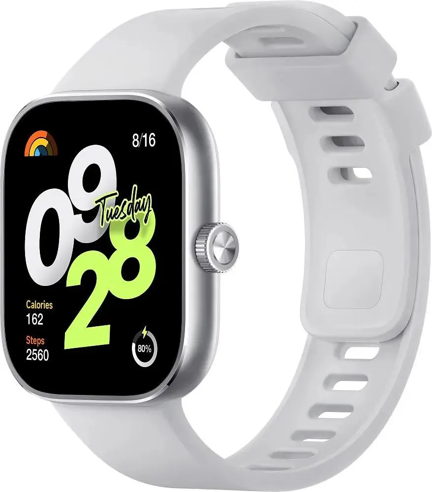 

Смарт-часы Xiaomi Redmi Watch 4, 1.97, серый / белый bhr7848gl, Redmi Watch 4