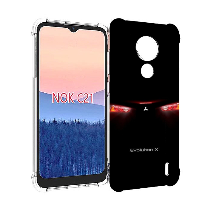 

Чехол MyPads mitsubishi-1 для Nokia C21, Прозрачный, Tocco