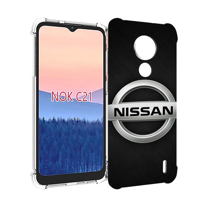 

Чехол MyPads nissan 2 мужской для Nokia C21, Прозрачный, Tocco