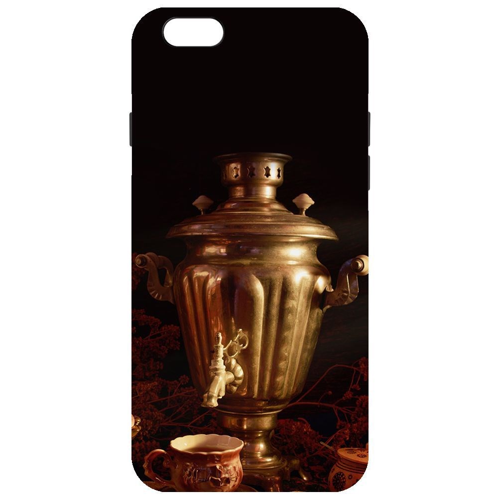 

Чехол-накладка Krutoff Soft Case Самовар для iPhone 6 Plus/6s Plus