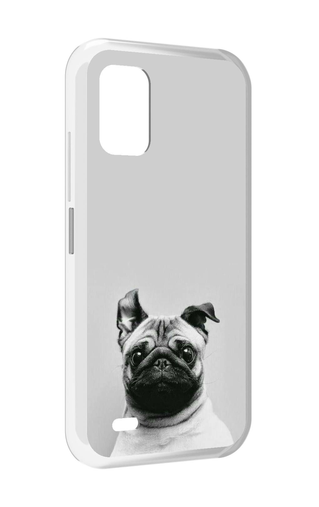

Чехол MyPads мопс для UMIDIGI Bison GT2 / GT2 Pro, Прозрачный, Tocco