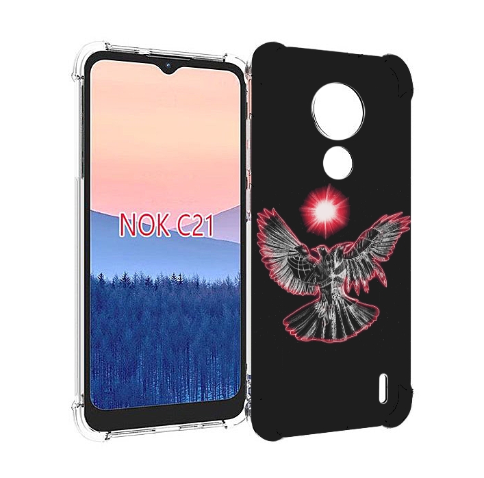 

Чехол MyPads pyrokinesis валькирия для Nokia C21, Прозрачный, Tocco