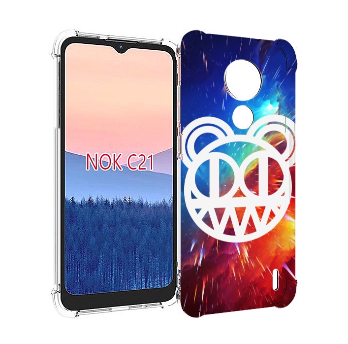 

Чехол MyPads radiohead cosmos для Nokia C21, Прозрачный, Tocco