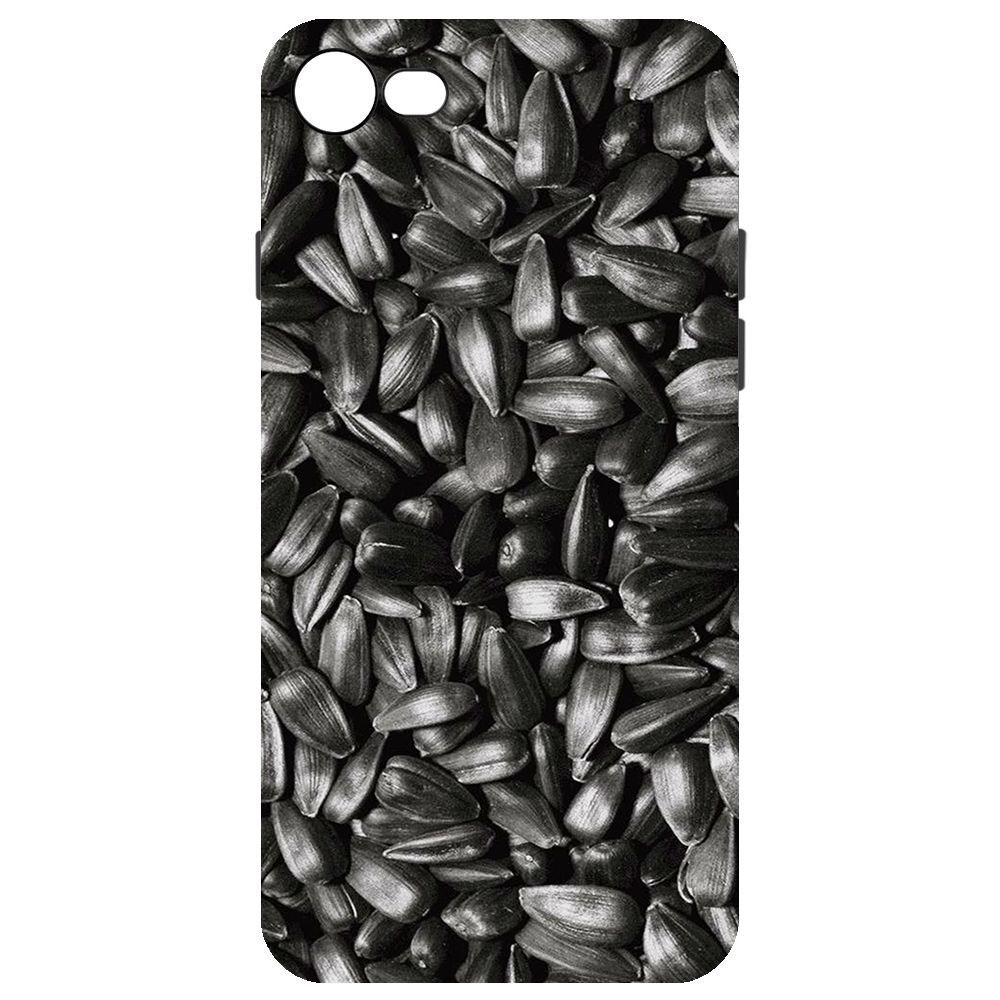 Чехол-накладка Krutoff Soft Case Семечки для iPhone SE 2020