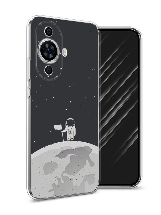 

Чехол Awog на Huawei Nova 11/Nova 12S "Первый на Луне", Черный, 6124250-1