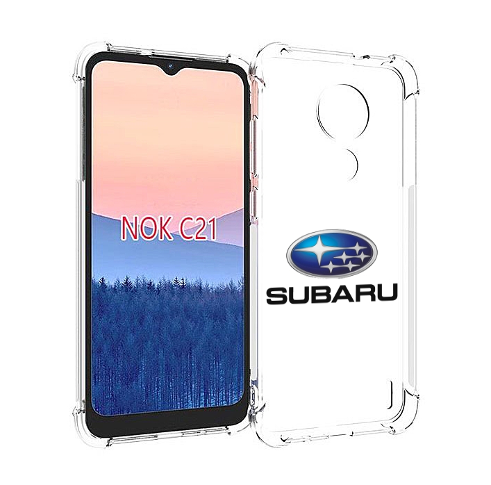 

Чехол MyPads subaru-4 мужской для Nokia C21, Прозрачный, Tocco