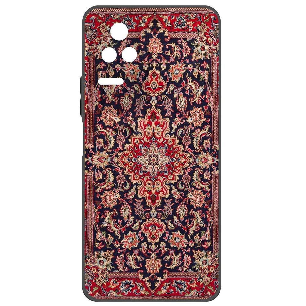 

Чехол-накладка Krutoff Soft Case Тот самый ковер для Poco F4, Черный