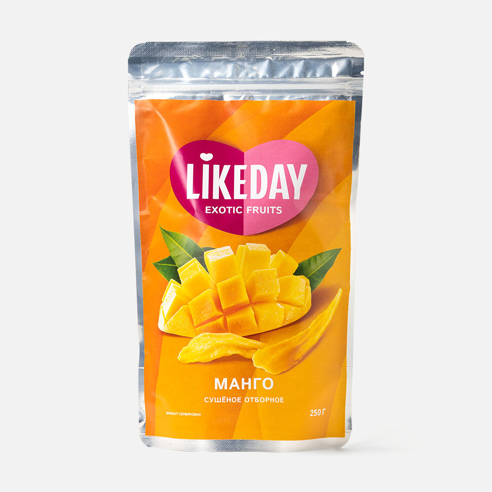 

Сушёное манго Likeday, 250 г