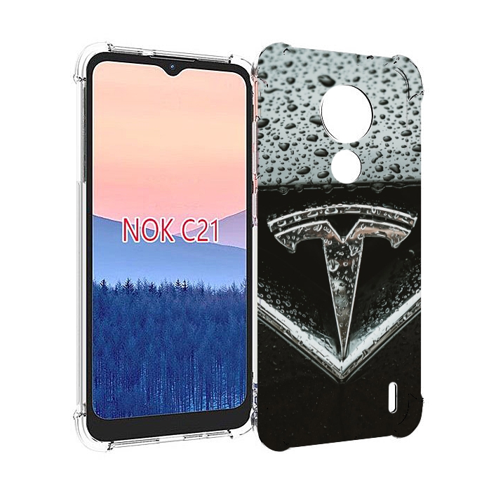 

Чехол MyPads tesla 1 для Nokia C21, Прозрачный, Tocco