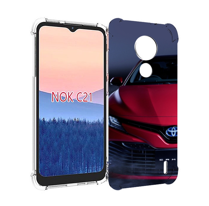

Чехол MyPads toyota 1 для Nokia C21, Прозрачный, Tocco