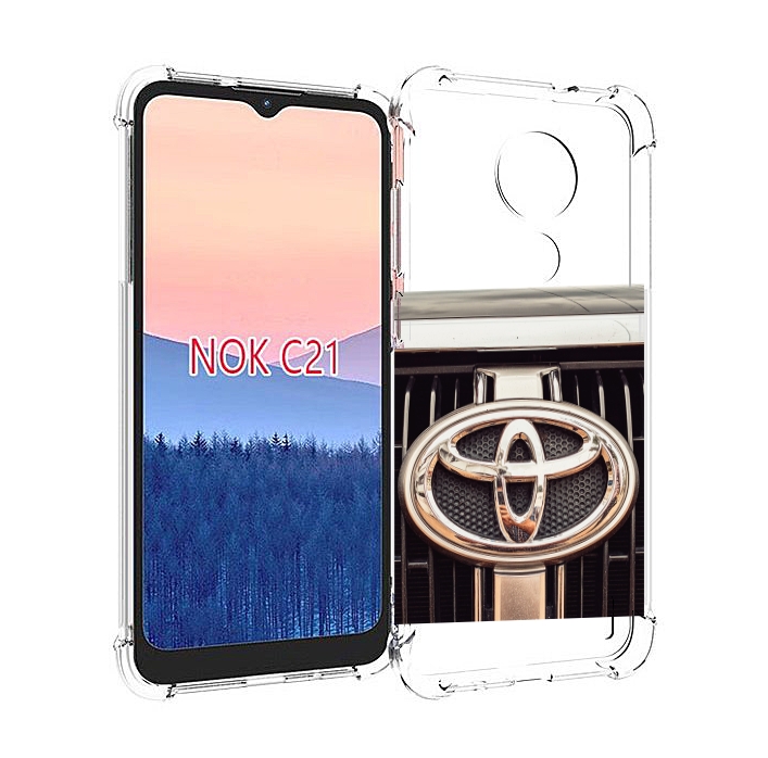 

Чехол MyPads toyota 3 для Nokia C21, Прозрачный, Tocco