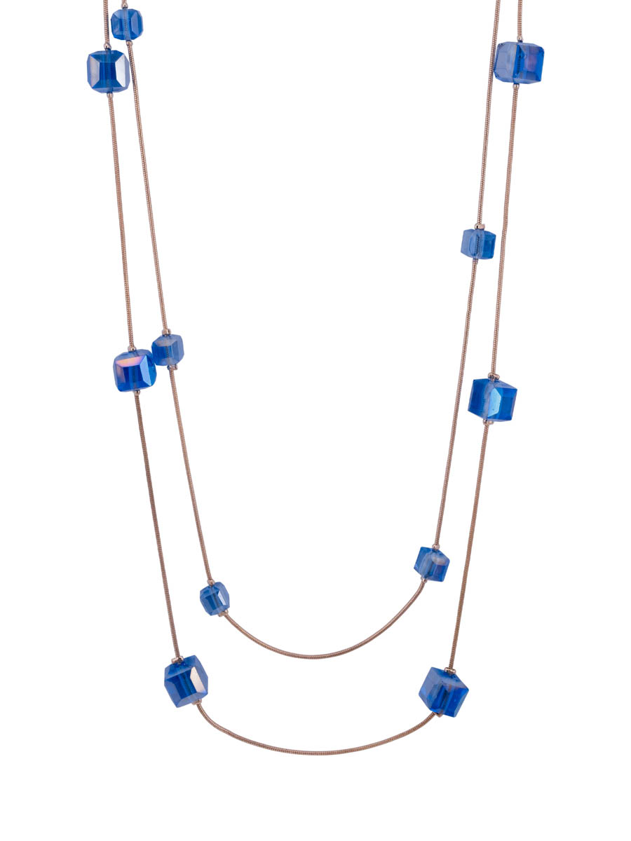 

Ожерелье из бижутерного сплава 80 см OTOKODESIGN 11-56557, стекло, 11-56557