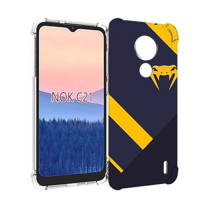

Чехол MyPads venum мужской для Nokia C21, Прозрачный, Tocco