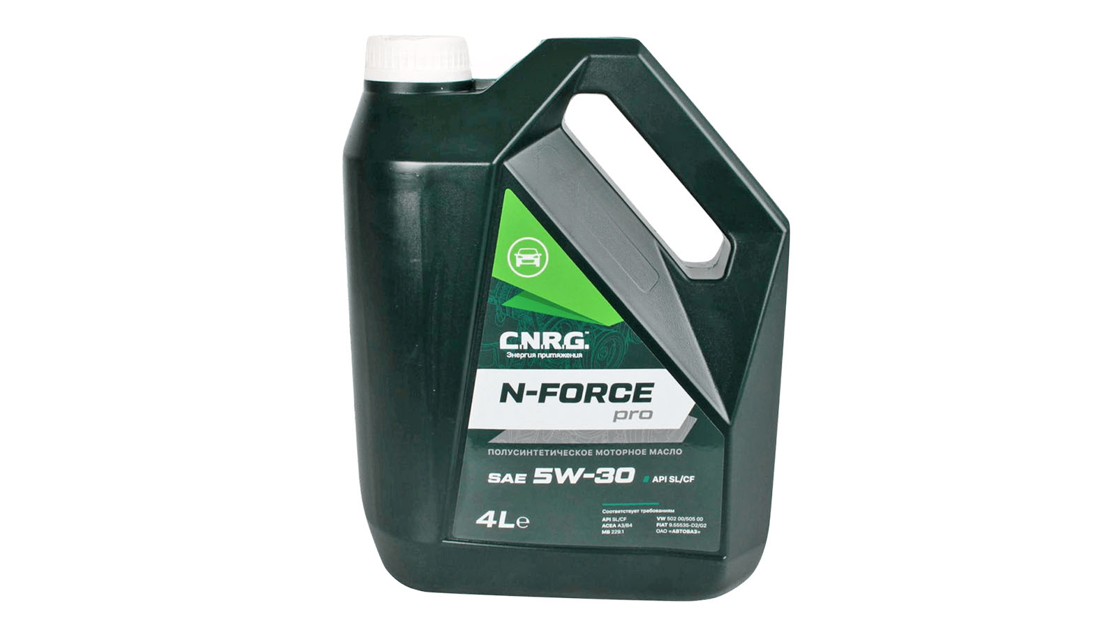 Моторное масло CNRG полусинтетическое N-Force PRO 5W30 SL/CF 4л