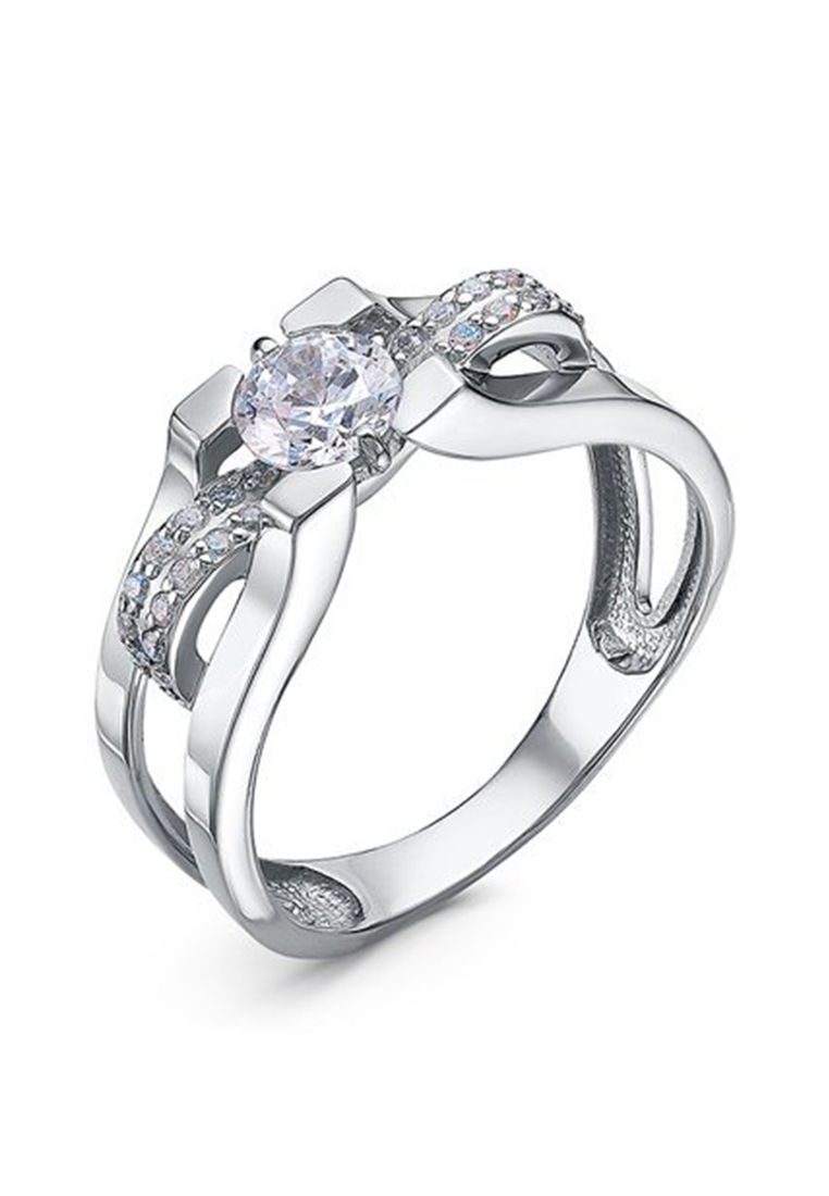 

Кольцо из серебра с фианитом р. , Kari Jewelry с1102679, с1102679