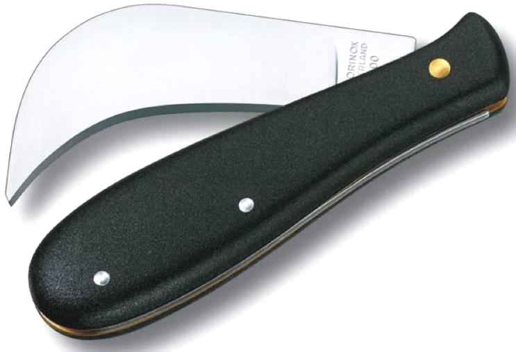 

Нож садовый Victorinox 1.9703 обрезной 120мм нейлоновая рукоять черный