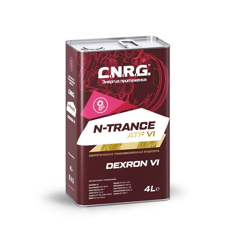 фото Трансмиссионное масло c.n.r.g. n-trance atf vi (кан. 4 л) cnrg