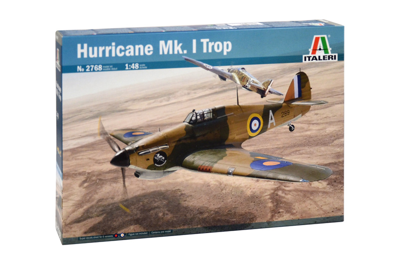 

Сборная модель Italeri 1/48 Истребитель HURRICANE Mk.I TROP 2768