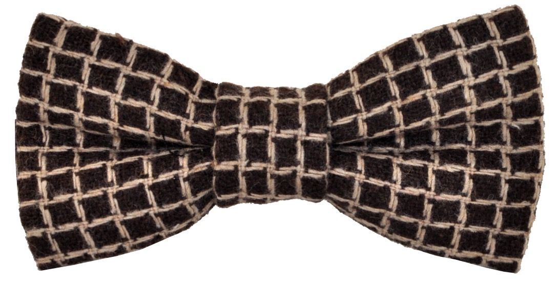 Галстук-бабочка мужской 2beMan GB162 коричневый