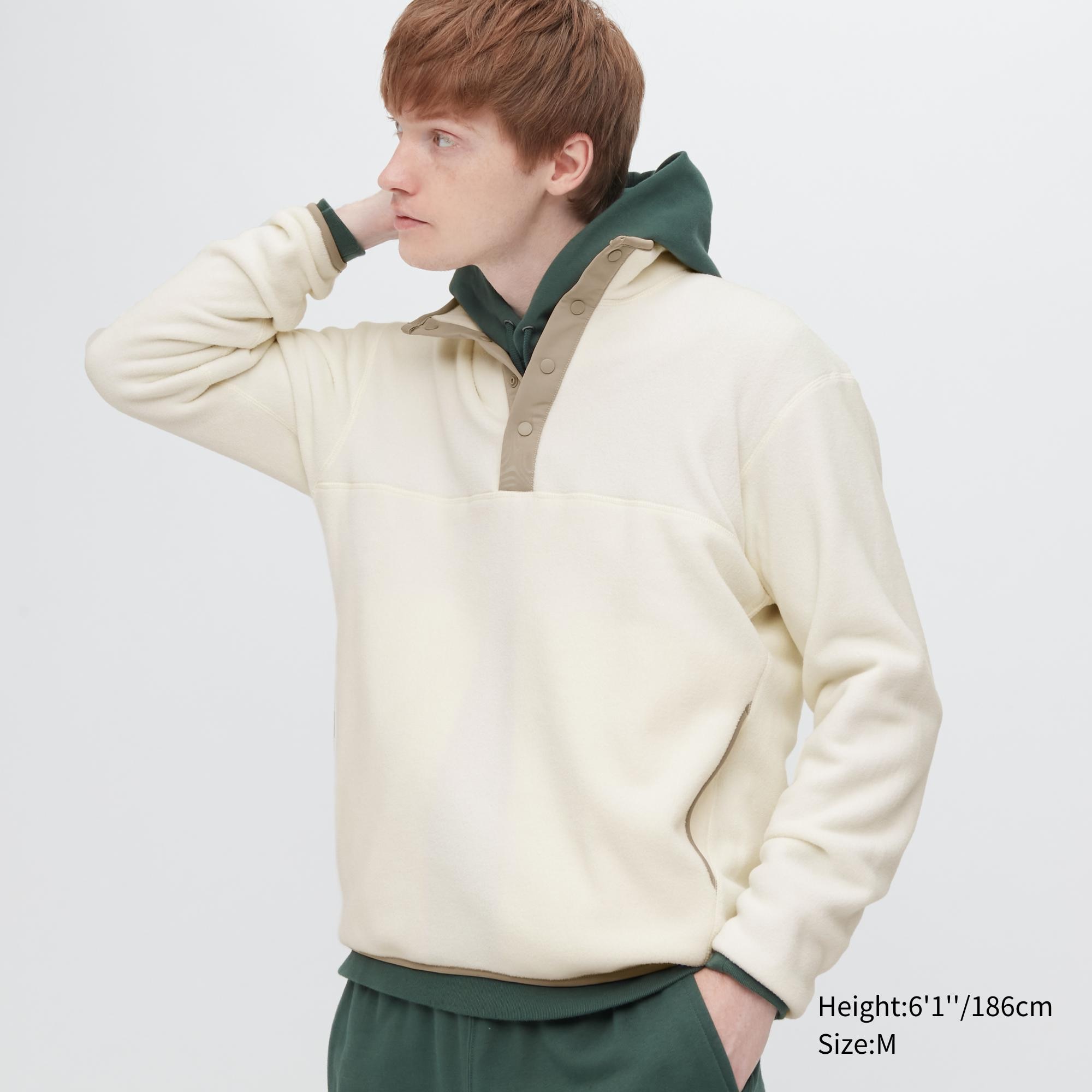 

Свитшот мужской UNIQLO 453738COL01 белый L (доставка из-за рубежа), 453738COL01