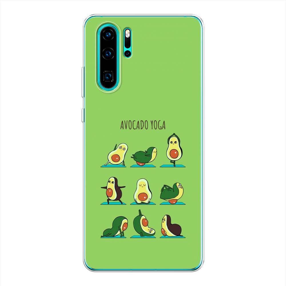 

Чехол Awog на Huawei P30 Pro "Авокадо йога", Разноцветный, 67650-10