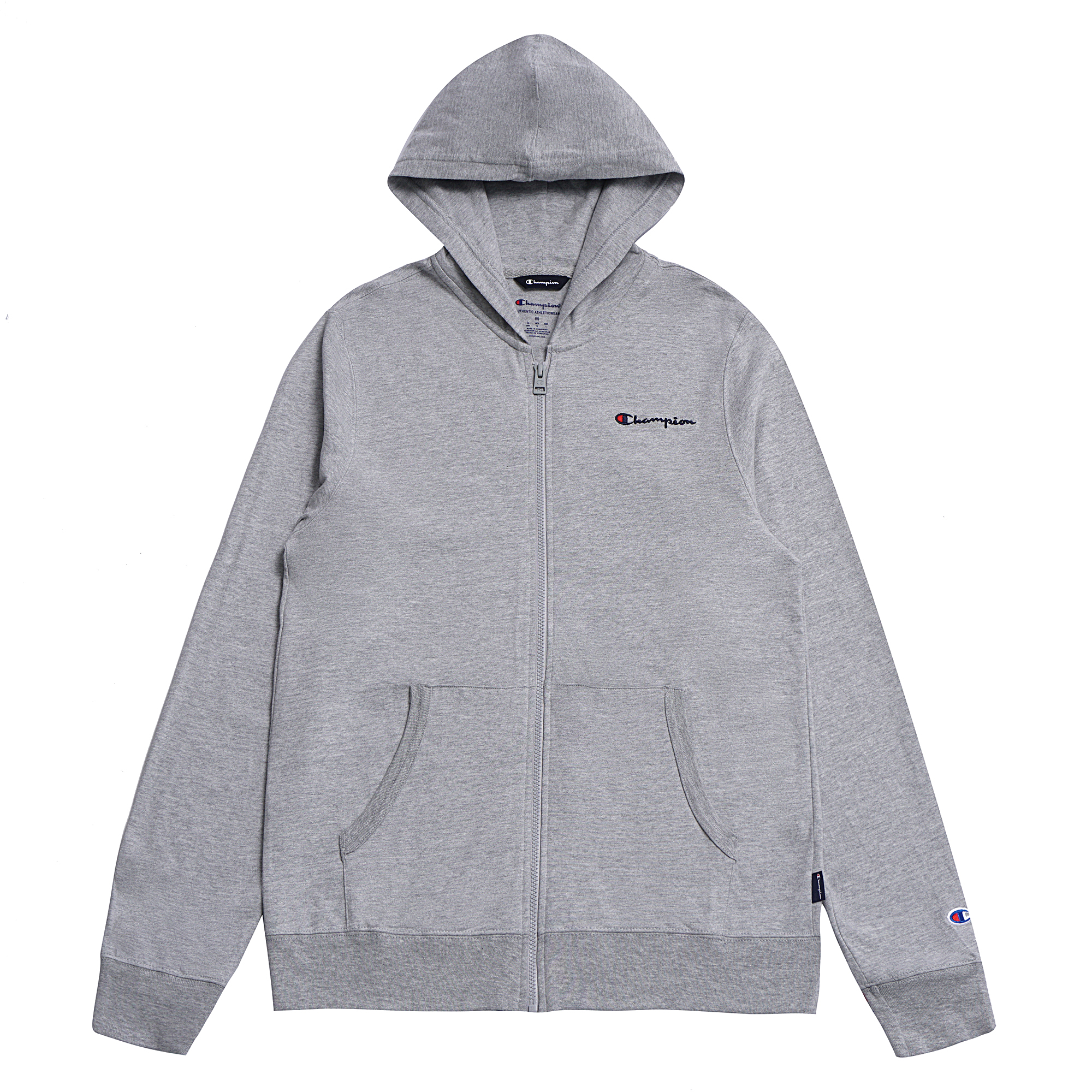 Толстовка мужская Champion Middleweight Full Zip серая M 8917₽