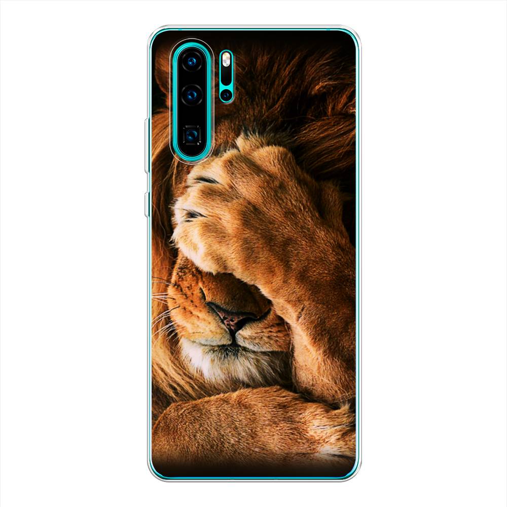 

Чехол Awog на Huawei P30 Pro "Львиный стыд", Разноцветный, 67650-1