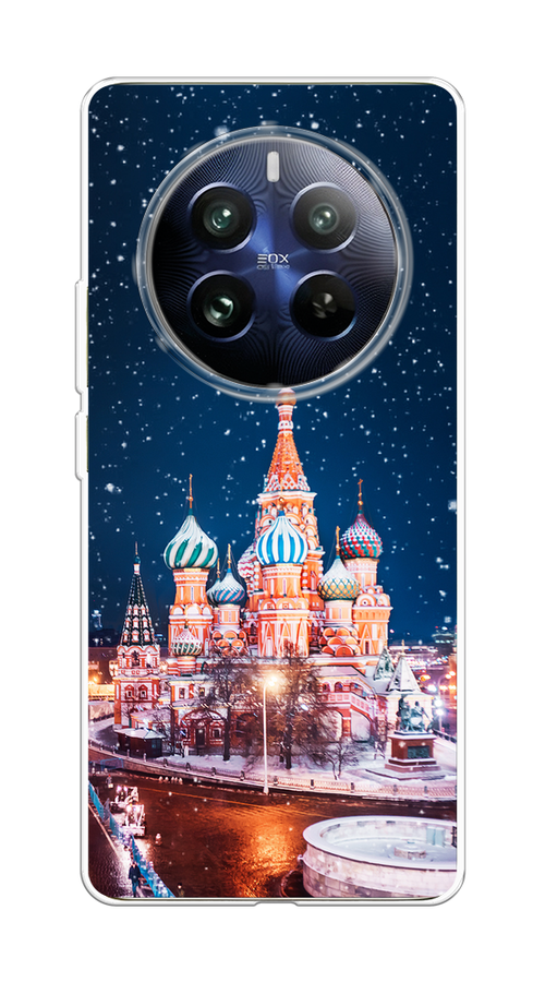 

Чехол на Realme 12 Pro "Москва 1", Коричневый;синий;белый, 2516150-1