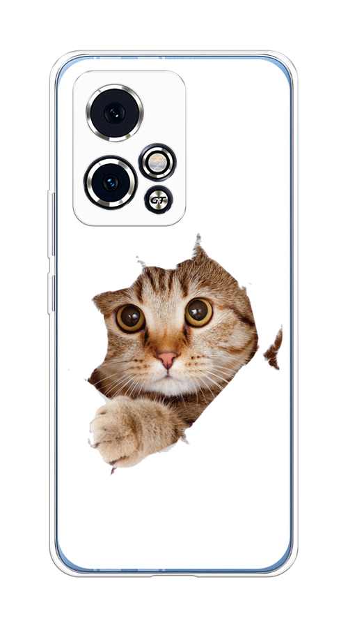 

Чехол на Honor 90 GT "Кот и бумага", Белый;коричневый, 6123450-1