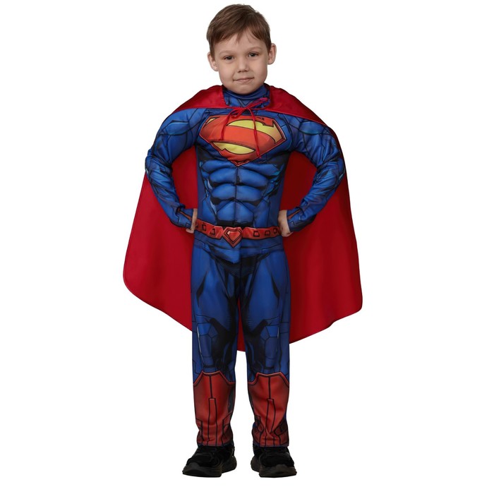 Карнавальный костюм Супермэн с мускулами Warner Brothers р.134-68 brothers and keepers