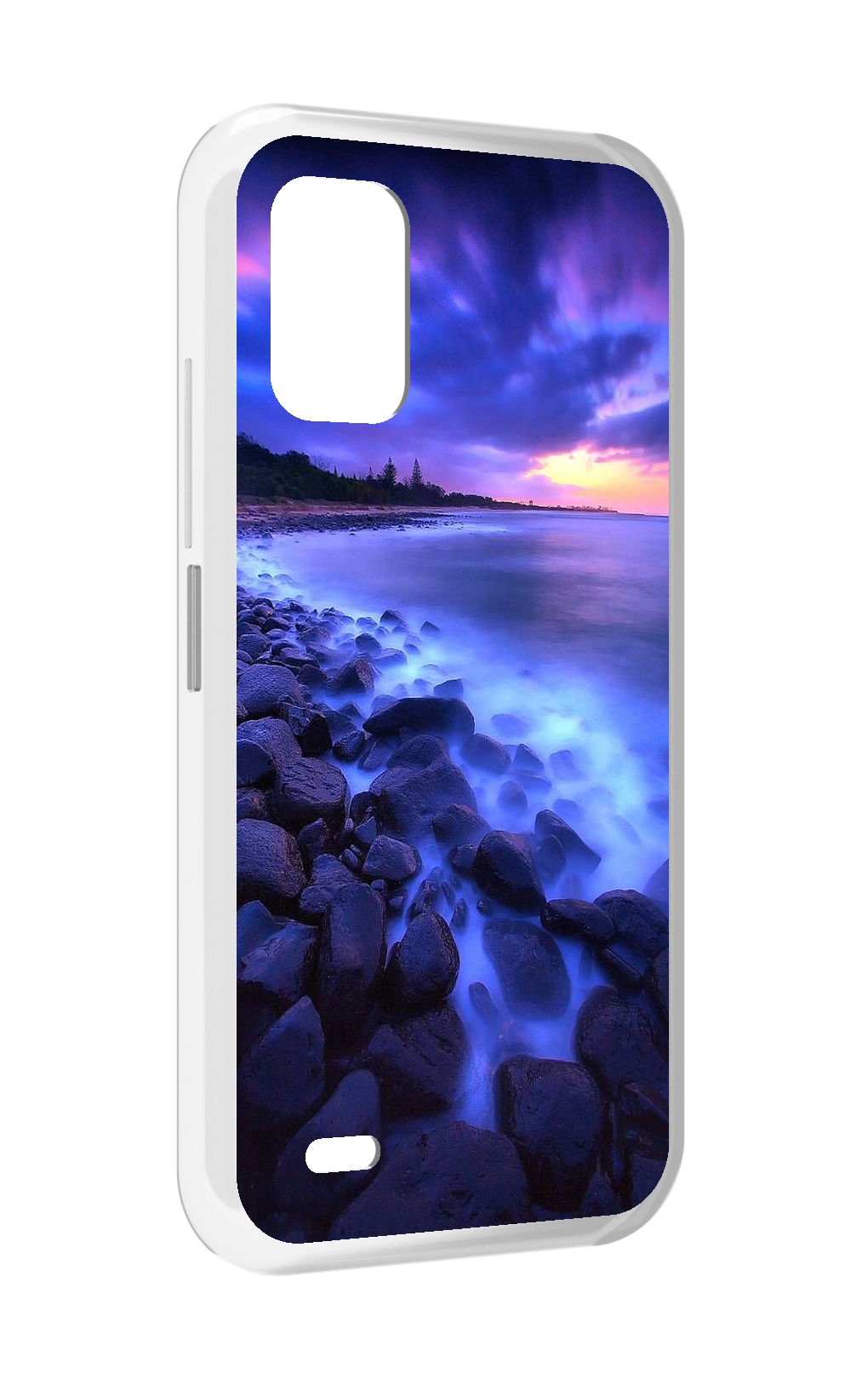 

Чехол MyPads неоновый берег для UMIDIGI Bison GT2 / GT2 Pro, Прозрачный, Tocco