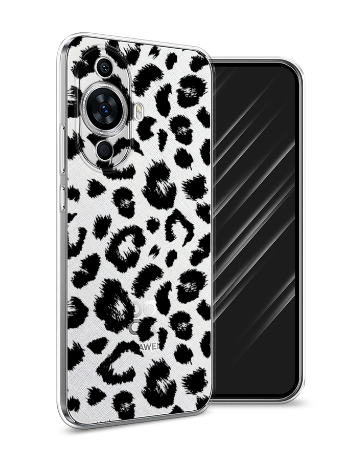 

Чехол Awog на Huawei Nova 11/Nova 12S "Окрас леопарда фон", Черный, 6124250-1
