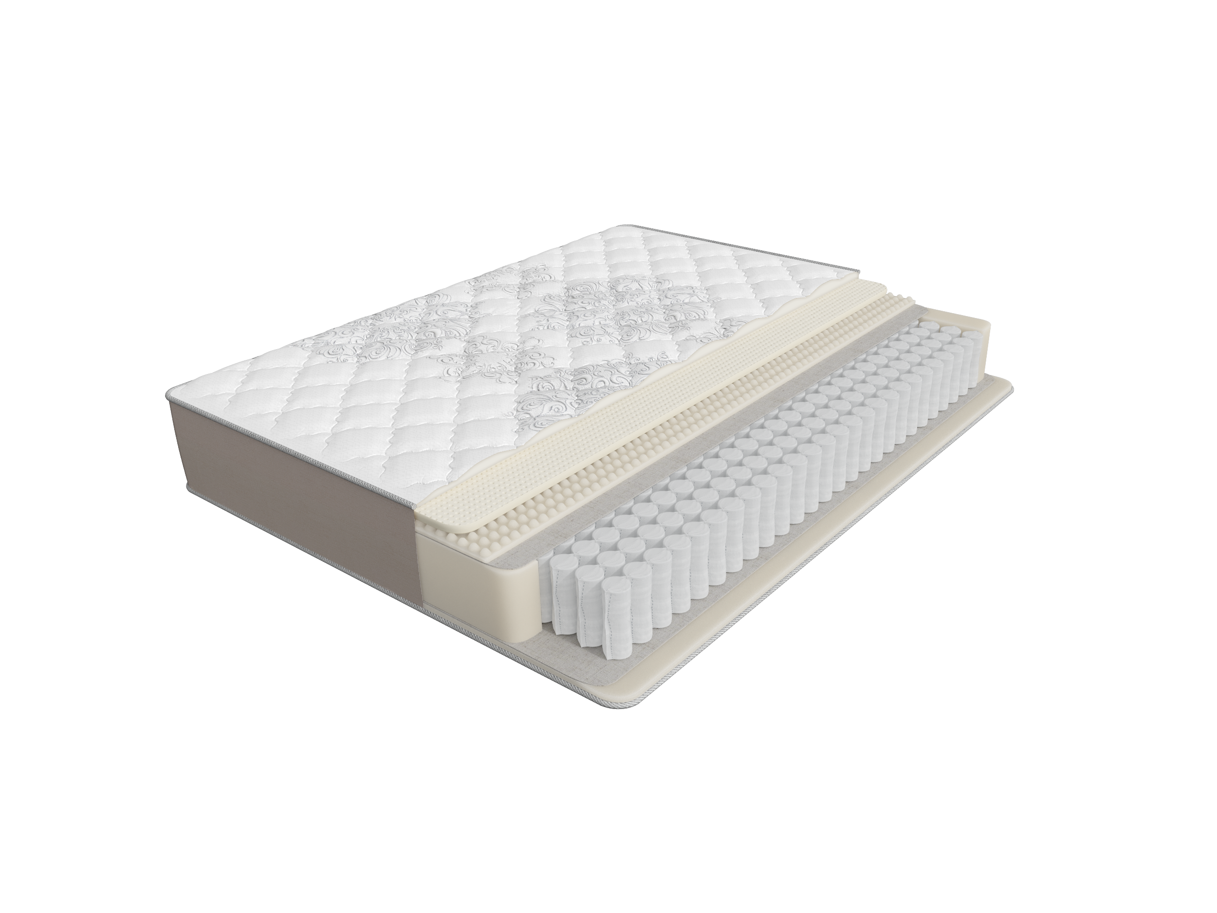 

Матрас Мир Матрасов Liberty ММseremlib190160, Бежевый, Liberty