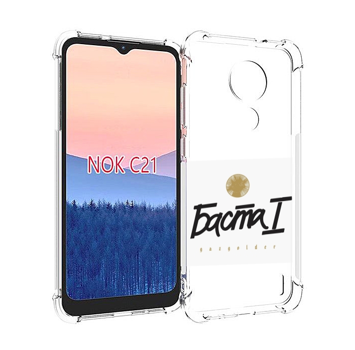 

Чехол MyPads Баста 1 для Nokia C21, Прозрачный, Tocco