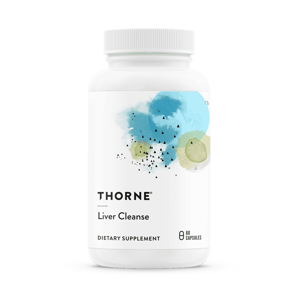 фото Комплекс для очищения печени, liver cleanse, thorne research, 60 капсул